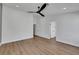 Well-lit main bedroom with neutral walls and easy access to closet and ensuite at 6664 Rutgers Dr, Las Vegas, NV 89156