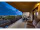 Relaxing balcony with outdoor seating overlooking the neighborhood at 6750 Quapaw St, Las Vegas, NV 89149