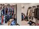 Walk-in closet featuring ample storage for clothes, shoes, and accessories at 6750 Quapaw St, Las Vegas, NV 89149
