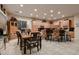Spacious kitchen area featuring a dining table and seating, perfect for Gathering meals at 6750 Quapaw St, Las Vegas, NV 89149