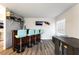 Features a wet bar, stylish seating, and ample counter space, great for entertaining guests at 7018 Berkshire Pl, Las Vegas, NV 89147