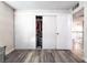 This bonus room has wood floors and a full closet at 7018 Berkshire Pl, Las Vegas, NV 89147