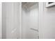 A well-organized, white closet with shelving, providing ample storage space at 8504 W Gilmore Ave, Las Vegas, NV 89129