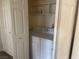 Conveniently located laundry closet with a washer and dryer for easy laundry days at 1050 E Cactus Ave # 2110, Las Vegas, NV 89183