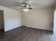 Spacious living room with wood-look floors and plenty of natural light at 1050 E Cactus Ave # 2110, Las Vegas, NV 89183
