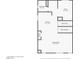 Detailed floor plan showcasing the kitchen, dining room, office, bathroom, and closet layout on the home's first floor at 10525 Shiny Skies Dr, Las Vegas, NV 89129