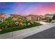 Charming desert home features a tile roof, landscaped front yard, and spacious driveway at 10713 Shoalhaven Dr, Las Vegas, NV 89134