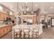 Open kitchen with modern appliances, quartz countertops, and ample cabinet space at 10713 Shoalhaven Dr, Las Vegas, NV 89134