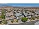 A planned community featuring modern homes, landscaped yards, and mountain views at 10954 Free Flow Pl, Las Vegas, NV 89138