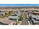 Charming neighborhood street view with well-maintained homes and desert landscape at 10954 Free Flow Pl, Las Vegas, NV 89138