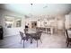 View of the kitchen from the dining area at 12018 Vento Forte Ave, Las Vegas, NV 89138