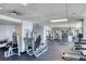 Bright gym featuring up-to-date machines and a mirrored wall perfect for any workout routine at 150 Las Vegas Blvd # 1606, Las Vegas, NV 89101