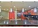 Granite counters accent a spacious kitchen featuring a breakfast bar and stainless appliances at 150 Las Vegas Blvd # 1606, Las Vegas, NV 89101