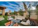 Relaxing backyard with comfortable seating, perfect for enjoying the outdoors at 167 Thunder Plains Way, Henderson, NV 89012