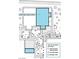 Detailed site plan illustrating parking, patio, and storage unit exclusively for condo unit 101 at Otter Creek Ct at 2704 Otter Creek Ct # 101, Las Vegas, NV 89117