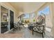 Relaxing covered patio with comfortable seating, perfect for outdoor lounging at 3367 Cheltenham St, Las Vegas, NV 89129