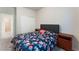 Bedroom features a bed, closet, and two nightstands at 3815 Corellia Ave, North Las Vegas, NV 89084