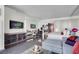 Open-concept living and dining area with modern decor at 4381 W Flamingo Rd # 3120, Las Vegas, NV 89103