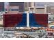 Detailed view of the Rio Hotel, featuring its distinctive red and blue glass exterior in Las Vegas at 4381 W Flamingo Rd # 3120, Las Vegas, NV 89103