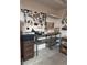 Garage featuring storage units and work space at 4382 Valley Regal Way, North Las Vegas, NV 89032