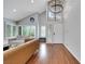 Bright living room features hardwood floors and an open layout at 4680 Freshwater Dr, Las Vegas, NV 89103