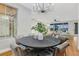 Open dining area with view to a large living room at 4718 Atlantico St, Las Vegas, NV 89135