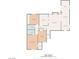 Layout showcasing 1,434 sq ft of living space, room dimensions, and fireplace at 5181 Morris St, Las Vegas, NV 89122