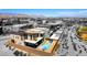 Modern home featuring a backyard oasis with a sparkling pool, spa, patio area, and desert landscaping at 5436 Succulent Rose Dr, Las Vegas, NV 89135
