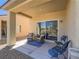 Charming back patio with comfortable seating, and a relaxing ambiance at 7624 Fruit Dove St, North Las Vegas, NV 89084