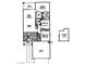 Detailed floor plan showcasing the layout of the home, including the living spaces, bedrooms, and bathrooms at 7624 Fruit Dove St, North Las Vegas, NV 89084