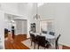 Formal dining room with high ceilings, wood floors, and ample natural light at 8059 Wards Ferry St, Las Vegas, NV 89139