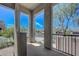 Private patio with views of the neighborhood and ample space for outdoor seating and relaxation at 96 Campbelltown Ave, Henderson, NV 89015