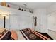 The bedroom features a closet, artwork, and is brightly lit at , Las Vegas, NV 89118