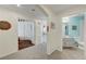 Hallway providing access to the various areas of the home at , Las Vegas, NV 89118