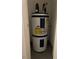 A closed shot of a modern water heater with energy guide sticker at 100 S Crestline Dr # 18, Las Vegas, NV 89107