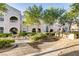 Exterior view of the community with picnic seating and barbecue grills for outdoor entertaining at 10001 Peace Way # 2335, Las Vegas, NV 89147