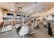 Community fitness center with treadmills, elliptical machines, and weight equipment at 10001 Peace Way # 2335, Las Vegas, NV 89147