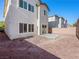 The home has a simple backyard at 1030 Maple Pines Ave, North Las Vegas, NV 89081