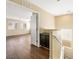 Hallway with wood floors looks out to the windows at 1030 Maple Pines Ave, North Las Vegas, NV 89081