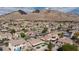 Mountain views surround this single-story home in a quiet neighborhood at 1117 Azure Heights Pl, Las Vegas, NV 89110