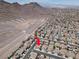 A neighborhood surrounded by mountains and desert, showing the residence and adjacent future homesites at 176 Jay Porter Ave, Henderson, NV 89002
