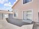Enclosed backyard offers a secure area with a patio and space for landscaping at 185 Renville Ct, Henderson, NV 89074