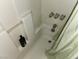 Clean white fiberglass shower at 1930 N Murphy St, Pahrump, NV 89060