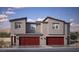 Contemporary two-story home featuring a modern design and a two-car garage at 220 Biscotti Ave # Lot 127, North Las Vegas, NV 89084