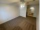 Comfortable bedroom with an ensuite bathroom and a closet with sliding doors at 2200 S Fort Apache Rd # 2113, Las Vegas, NV 89117