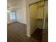 Bright bedroom featuring a ceiling fan, plush carpet, a closet, and a window at 2200 S Fort Apache Rd # 2113, Las Vegas, NV 89117