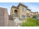 Charming home featuring an inviting entryway with well-manicured landscaping at 2208 Dale Bumpers Ct, North Las Vegas, NV 89081