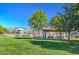 Enjoy lush green space and picnic areas in this community park with a gazebo, surrounded by lake views at 2713 Beachside Ct, Las Vegas, NV 89117