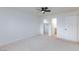 Bright bedroom with neutral carpet, closet access, and light walls at 3151 Soaring Gulls Dr # 1053, Las Vegas, NV 89128