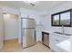 Modern kitchen with stainless steel appliances and lots of cabinet space at 3151 Soaring Gulls Dr # 1053, Las Vegas, NV 89128